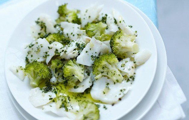 insalata di baccalà lesso e broccoli 